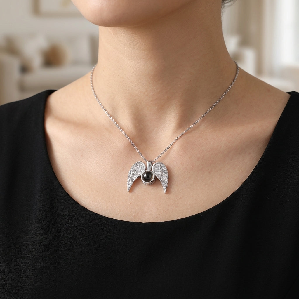 Collier Ailes d'Ange – Souvenance