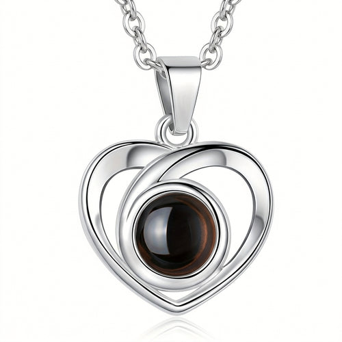Collier Cœur Infini – Souvenance