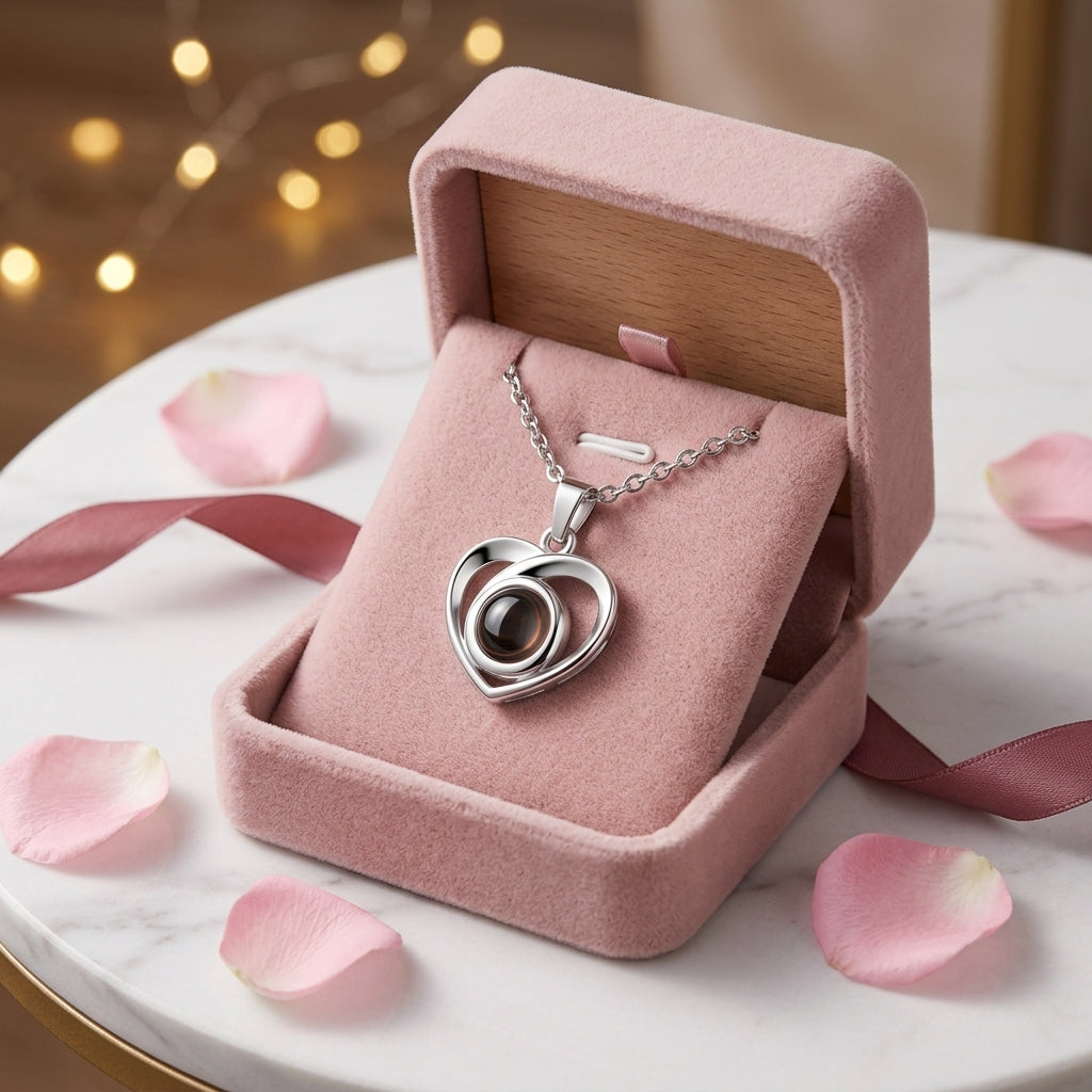 Collier Cœur Infini – Souvenance