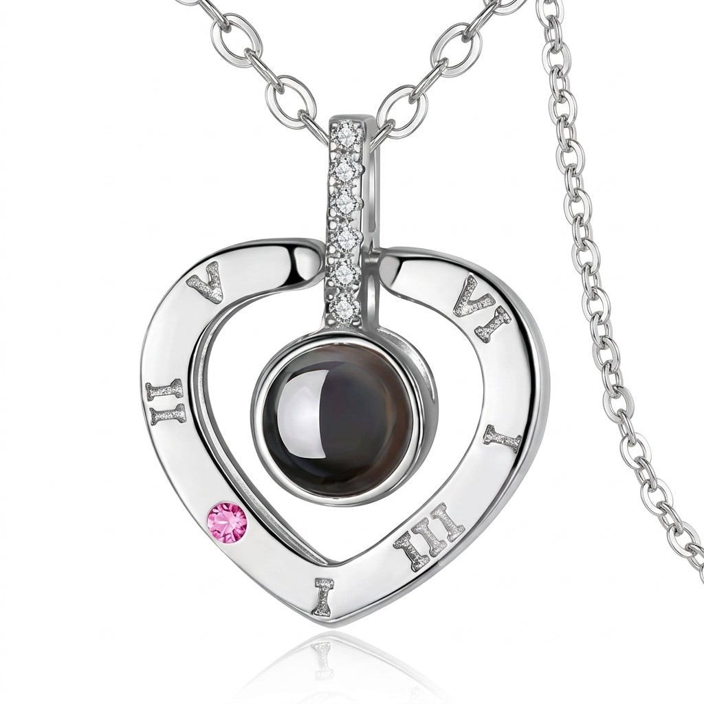 Collier Cœur Éternité – Souvenance