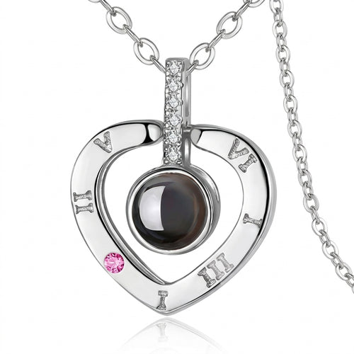 Collier Cœur Éternité – Souvenance