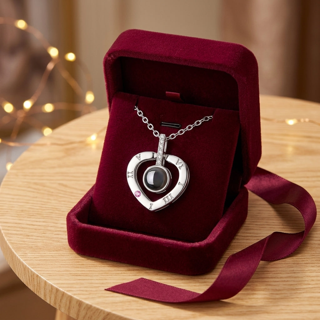 Collier Cœur Éternité – Souvenance